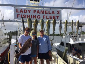 Fort Lauderdale kitefishing trip 60 feet of water south of port everglades